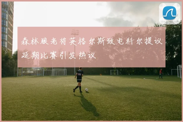 森林狼老将英格尔斯致电科尔提议延期比赛引发热议